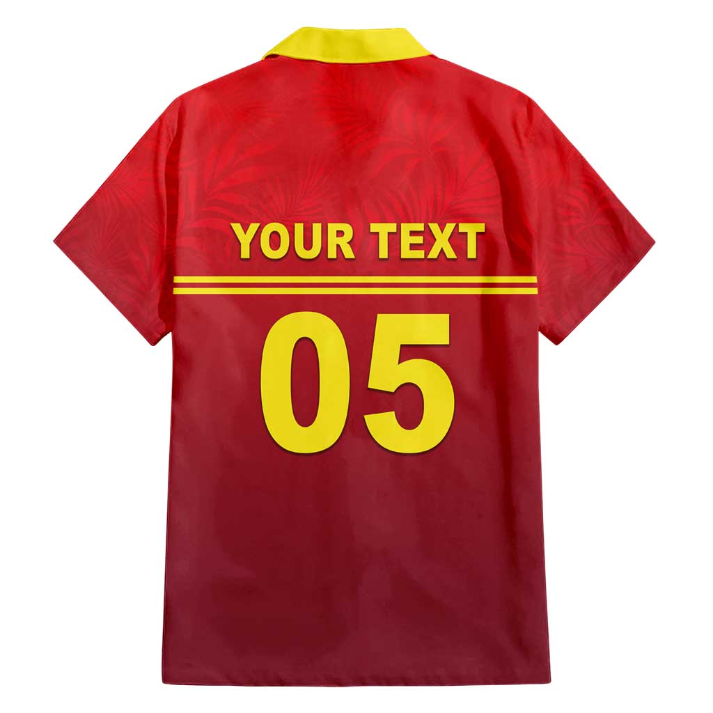 Custom West Indies Cricket Family Matching Short Sleeve Bodycon Dress and Hawaiian Shirt Vintage Style