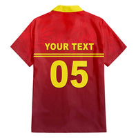 Custom West Indies Cricket Family Matching Short Sleeve Bodycon Dress and Hawaiian Shirt Vintage Style