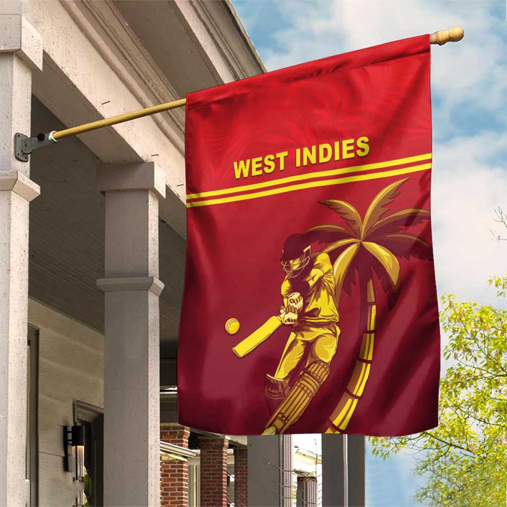 West Indies Cricket Garden Flag Vintage Style