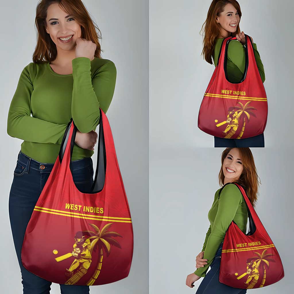 West Indies Cricket Grocery Bag Vintage Style