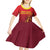 Custom West Indies Cricket Kid Short Sleeve Dress Vintage Style