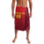 Custom West Indies Cricket Lavalava Vintage Style