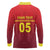 Custom West Indies Cricket Long Sleeve Polo Shirt Vintage Style