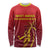 Custom West Indies Cricket Long Sleeve Shirt Vintage Style