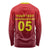 Custom West Indies Cricket Long Sleeve Shirt Vintage Style