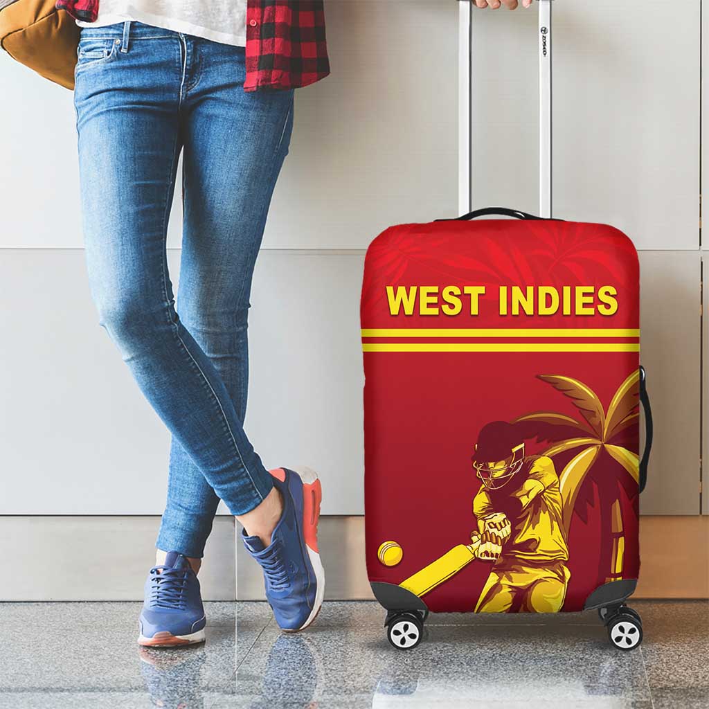 West Indies Cricket Luggage Cover Vintage Style