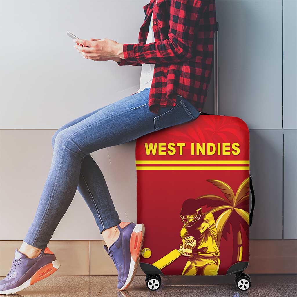 West Indies Cricket Luggage Cover Vintage Style