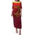 Custom West Indies Cricket Puletasi Vintage Style