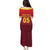 Custom West Indies Cricket Puletasi Vintage Style