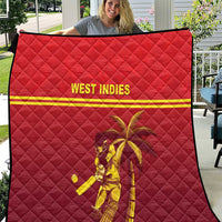 West Indies Cricket Quilt Vintage Style