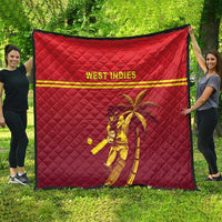 West Indies Cricket Quilt Vintage Style