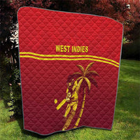 West Indies Cricket Quilt Vintage Style