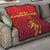 West Indies Cricket Quilt Vintage Style
