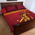 West Indies Cricket Quilt Bed Set Vintage Style