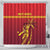 West Indies Cricket Shower Curtain Vintage Style