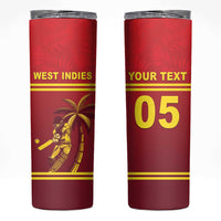 Custom West Indies Cricket Skinny Tumbler Vintage Style