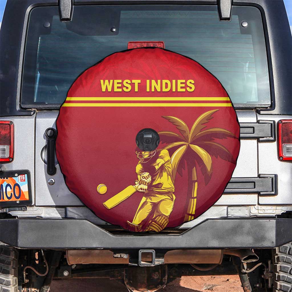 West Indies Cricket Spare Tire Cover Vintage Style