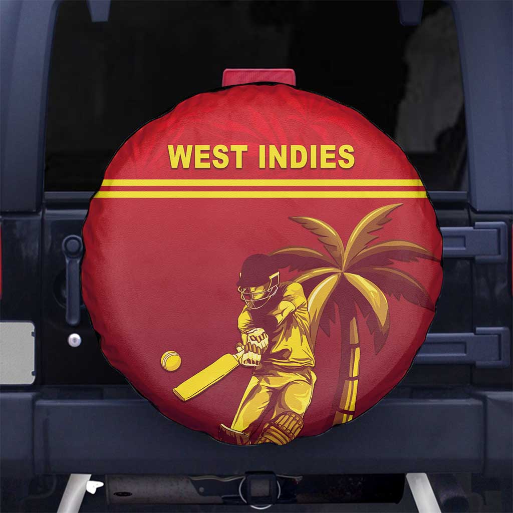 West Indies Cricket Spare Tire Cover Vintage Style