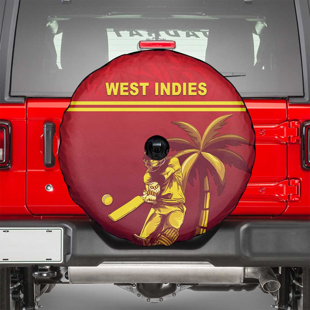 West Indies Cricket Spare Tire Cover Vintage Style