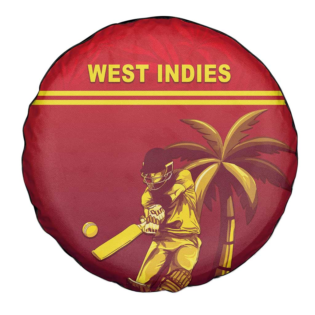 West Indies Cricket Spare Tire Cover Vintage Style