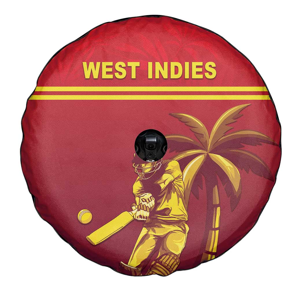 West Indies Cricket Spare Tire Cover Vintage Style