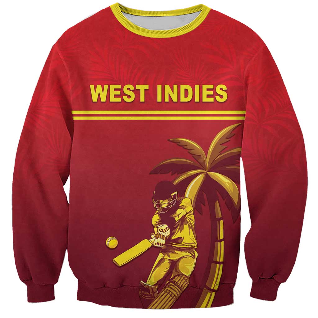 Custom West Indies Cricket Sweatshirt Vintage Style