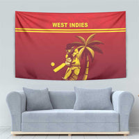 West Indies Cricket Tapestry Vintage Style