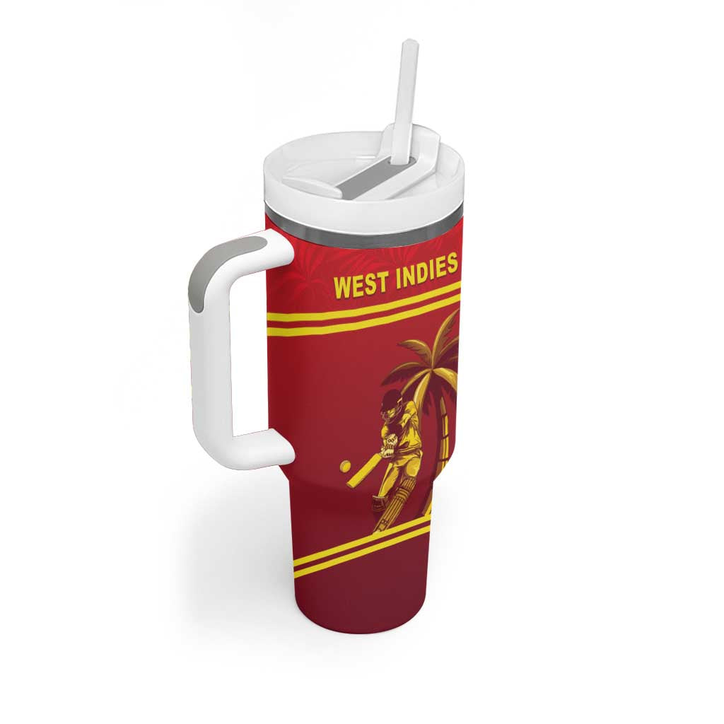 Custom West Indies Cricket Tumbler With Handle Vintage Style