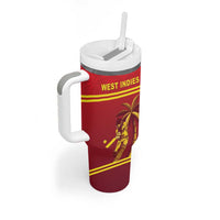 Custom West Indies Cricket Tumbler With Handle Vintage Style