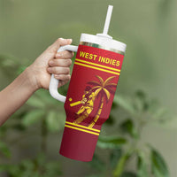 Custom West Indies Cricket Tumbler With Handle Vintage Style