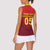 Custom West Indies Cricket Women Sleeveless Polo Shirt Vintage Style