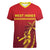 Custom West Indies Cricket Women V-Neck T-Shirt Vintage Style