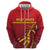 Custom West Indies Cricket Zip Hoodie Vintage Style