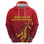 Custom West Indies Cricket Zip Hoodie Vintage Style