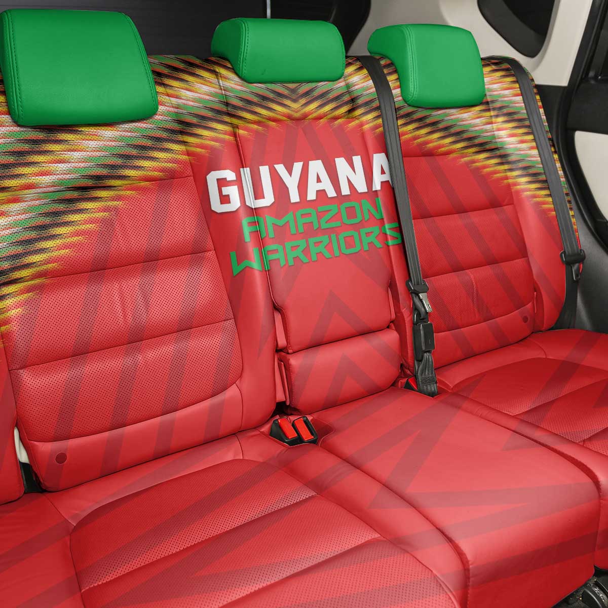 Guyana Cricket Back Car Seat Cover Go Amazon Warriors