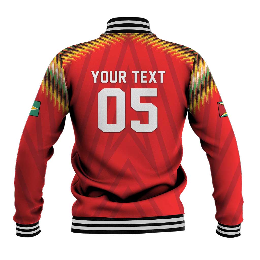 Custom Guyana Cricket Baseball Jacket Go Amazon Warriors