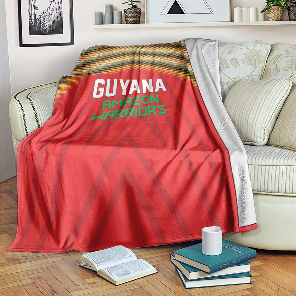 Guyana Cricket Blanket Go Amazon Warriors