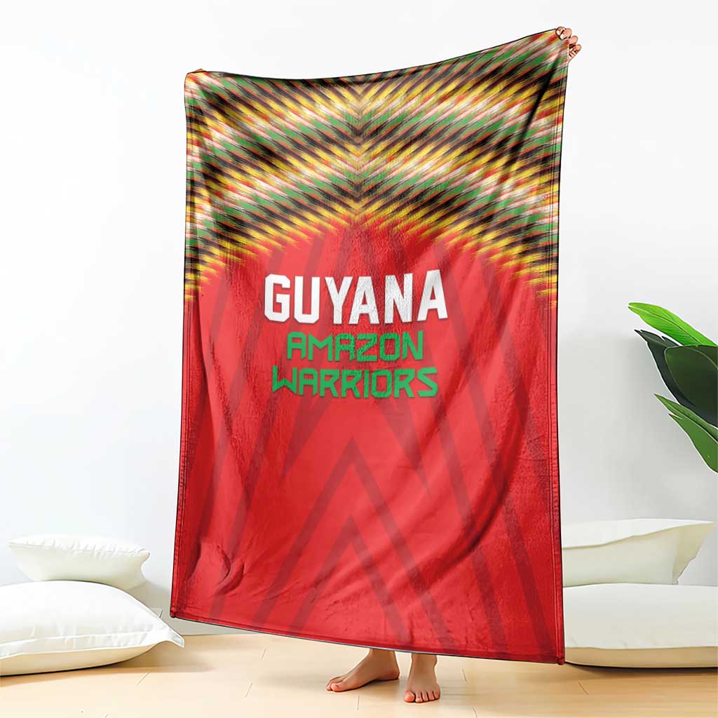 Guyana Cricket Blanket Go Amazon Warriors