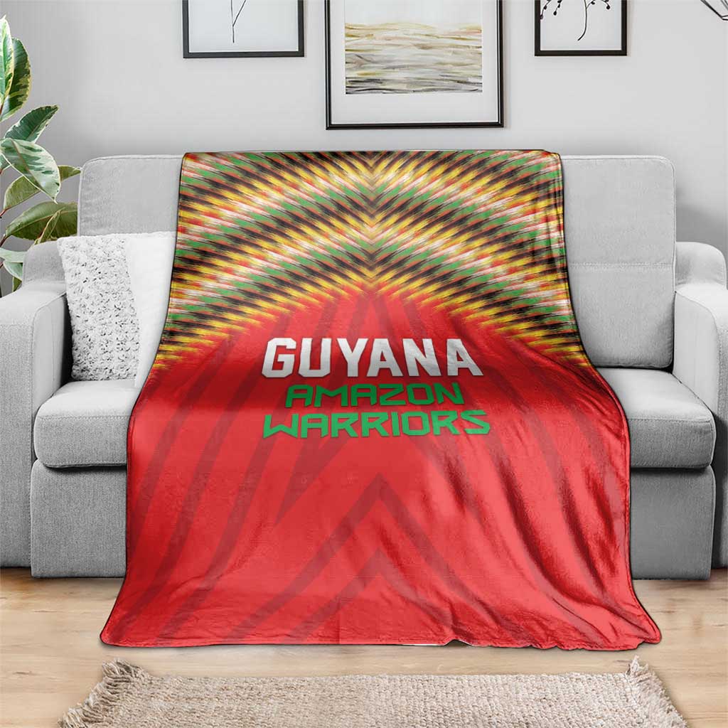 Guyana Cricket Blanket Go Amazon Warriors