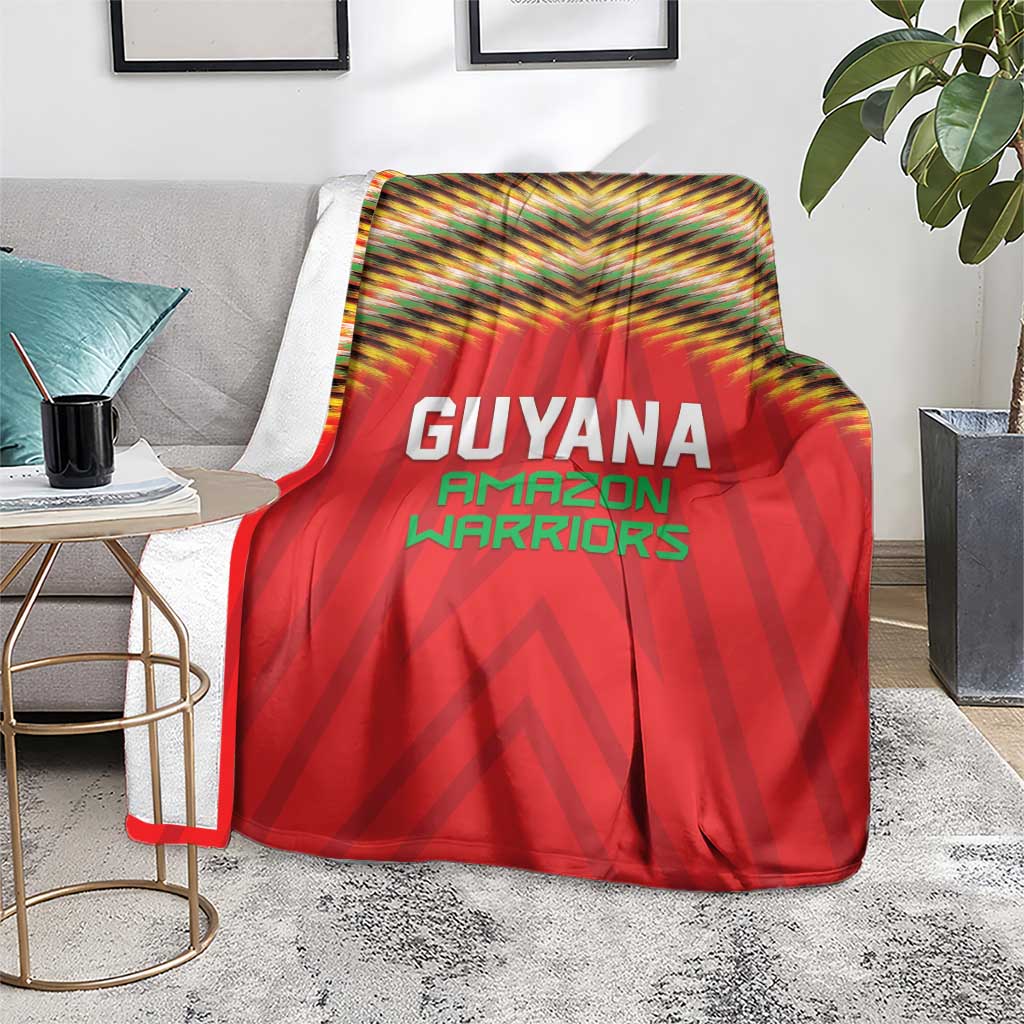 Guyana Cricket Blanket Go Amazon Warriors