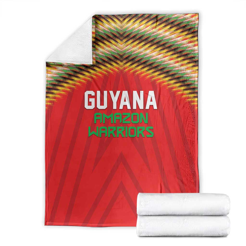 Guyana Cricket Blanket Go Amazon Warriors