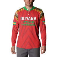 Custom Guyana Cricket Button Sweatshirt Go Amazon Warriors