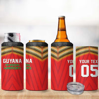 Custom Guyana Cricket 4 in 1 Can Cooler Tumbler Go Amazon Warriors
