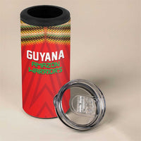 Custom Guyana Cricket 4 in 1 Can Cooler Tumbler Go Amazon Warriors