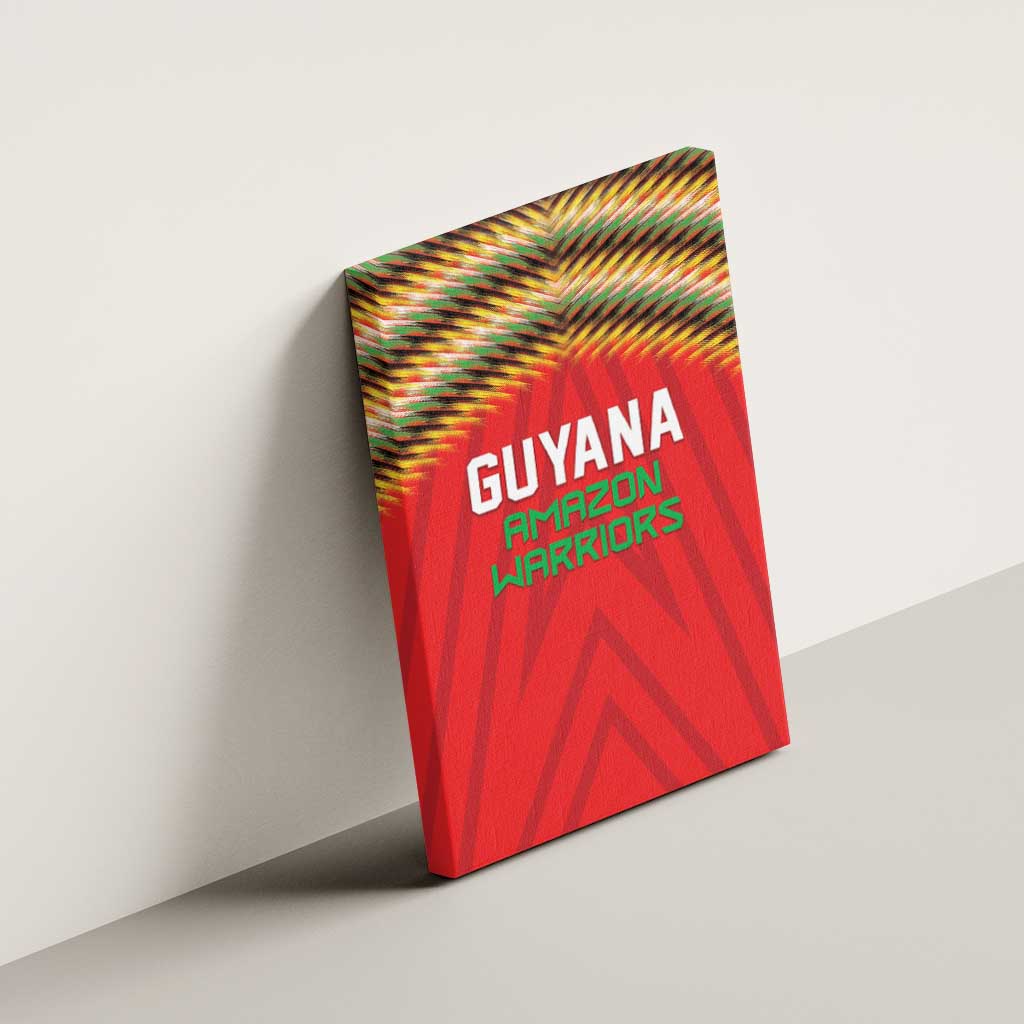 Guyana Cricket Canvas Wall Art Go Amazon Warriors