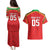 Custom Guyana Cricket Couples Matching Puletasi and Hawaiian Shirt Go Amazon Warriors