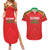 Custom Guyana Cricket Couples Matching Summer Maxi Dress and Hawaiian Shirt Go Amazon Warriors