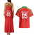 Custom Guyana Cricket Couples Matching Tank Maxi Dress and Hawaiian Shirt Go Amazon Warriors