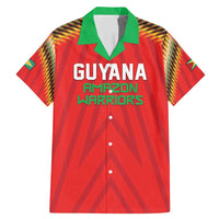 Custom Guyana Cricket Family Matching Mermaid Dress and Hawaiian Shirt Go Amazon Warriors