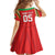 Custom Guyana Cricket Family Matching Off The Shoulder Long Sleeve Dress and Hawaiian Shirt Go Amazon Warriors